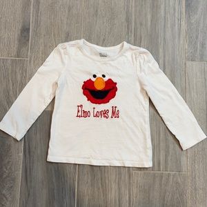 Custom embroidered Elmo shirt size 2t girls